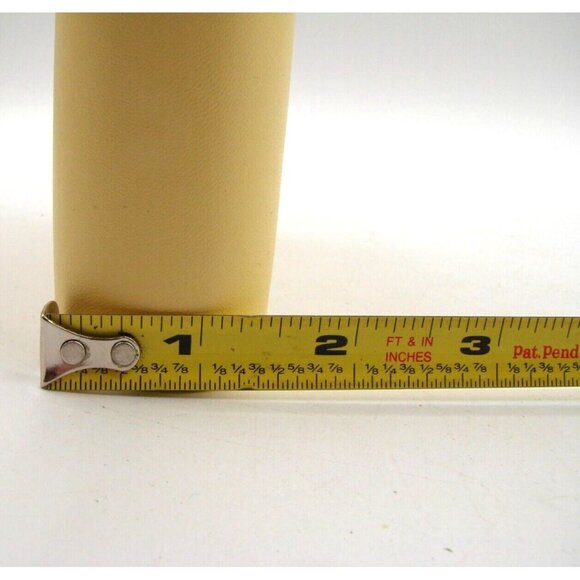 Skydue Planner Organizer Pale Yellow Leather 6 Ring Binder Budget Refillable NEW - Picture 10 of 11